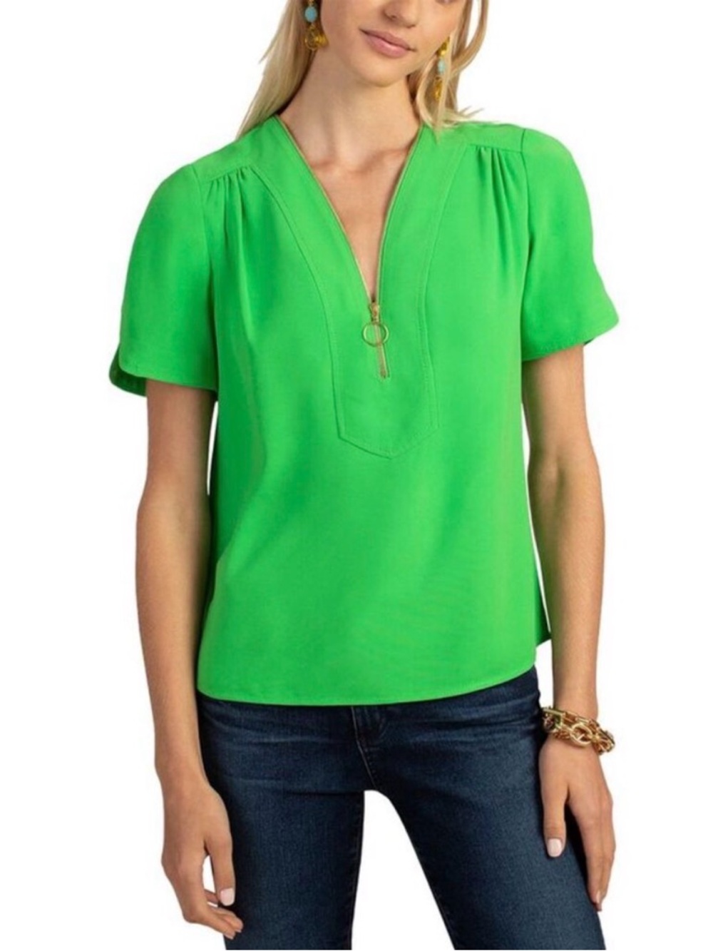 NWT Trina Turk Amethyst top, size M